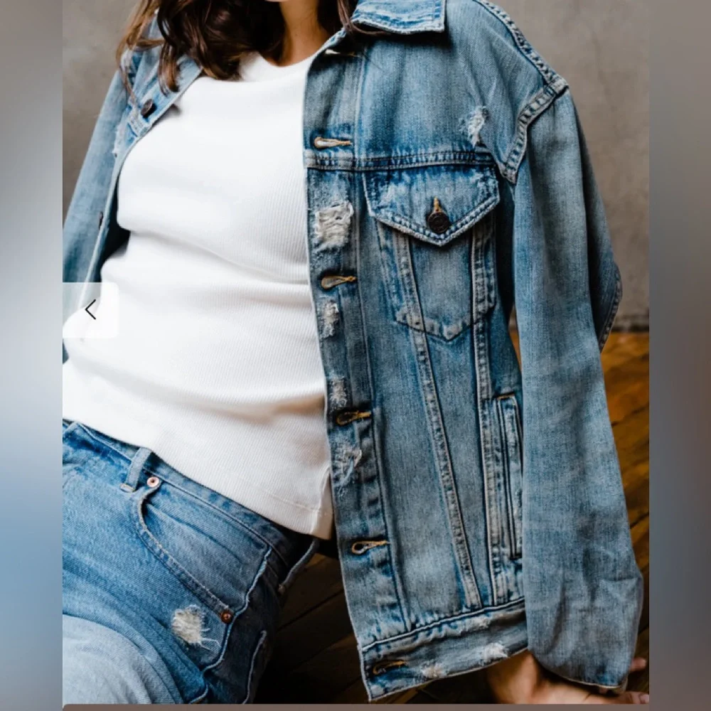 Able The Merly Jean Jacket Size Small